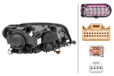 FAR SOL XENON LED VOLKSWAGEN CADDY IV MPV 1.0-1.2-1 