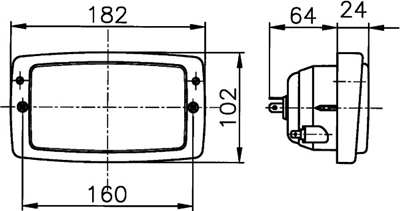 FAR UNİVERSALCV HALOJEN SOL-SAĞ(12-24V) 