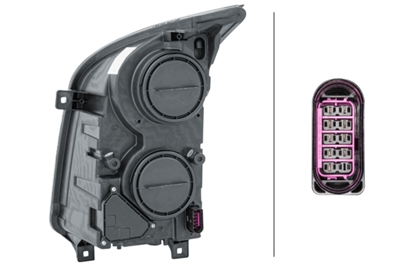 FAR+SİNYAL ELEKTRIKLI H7+H7 VOLKSWAGEN CRAFTER 30-3 