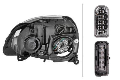 FAR+SİNYAL SAĞ D2S-H7 ELEKTRİKLİ+MOTORLU FÜME RENAU 