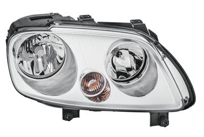 FAR+SİNYAL SAĞ ELEKTRİKLİ H7+H1 KROM VOLKSWAGEN CAD 