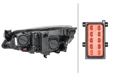 FAR+SİNYAL SAĞ ELEKTRİKLİ KROM H7+H7 OPEL ASTRA J 1 