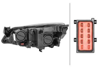 FAR+SİNYAL SAĞ ELEKTRİKLİ KROM H7+H7 OPEL ASTRA J 1 