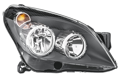 FAR+SİNYAL SAĞ ELEKTRİKLİ SİYAH H7+H1 OPEL ASTRA H