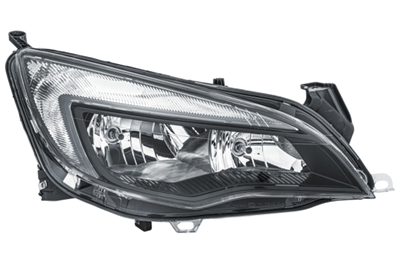 FAR+SİNYAL SAĞ ELEKTRİKLİ SİYAH H7+H7 OPEL ASTRA J