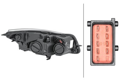 FAR+SİNYAL SOL ELEKTRİKLİ H7+H1+PY21W OPEL INSIGNIA 