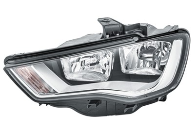 FAR+SİNYAL SOL ELEKTRİKLİ MOTORLU H15+H7+H7 AUDI A3 