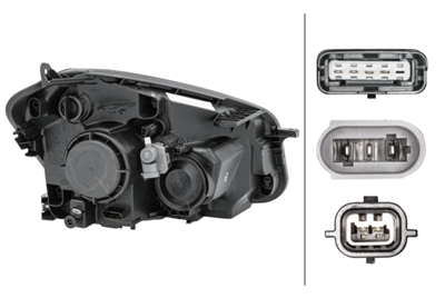 FAR+SİNYAL SOL ELEKTRIKLI MOTORLU H7+H7 NISSAN QAHQ 