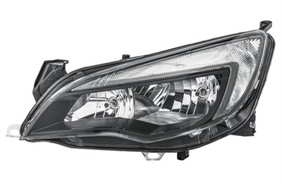 FAR+SİNYAL SOL ELEKTRİKLİ SİYAH H7+H7 OPEL ASTRA J