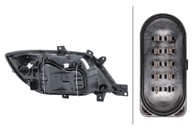 FAR+SİNYAL SOL MERCEDES-BENZ SPRINTER 2-T 901/902 9 