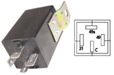 FLAŞÖR 24V VF297 UNIVERSAL 4 UÇLU 