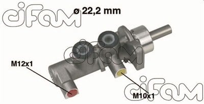 FREN ANA MERKEZ CORSA C 00>06 COMBO C 00>12 22.2mm