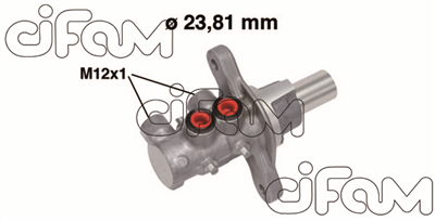 FREN ANA MERKEZİ OPEL CORSA D 06>14 CORSA E 14>19 ADAM 12>19 ARKA DİSK FRENLER İÇİN