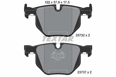 FREN BALATASI ARKA 520-525-530 BMW E60-70 2004-13 