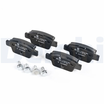 FREN BALATASI ARKA ALFA ROMEO MITO 1.3 / 1.4 / 1.6 08 =>, FIAT BRAVO II 1.4 / 1.6 07-14, MULTIPLA 1.6 / 1.9 01-10, STILO 1.4 / 1.6 01-06, LANCIA DELTA III 1.4 / 1.6 / 1.8 08-14 
