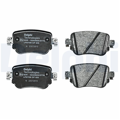 FREN BALATASI ARKA AUDI A1 1.4 / 1.6 14-18, A1 SPORTBACK S1 QUATTRO 14-18, Q3 1.4 / 2.0 15-18, SEAT LEON 1.2 / 1.4 / 1.5 / 1.6 / 1.8 12 =>, SKODA OCTAVIA III 1.2 / 1.4 / 1.8 12 =>, VW POLO 2.0 17 =>, SHARAN 1.4 / 2.0 15 => 