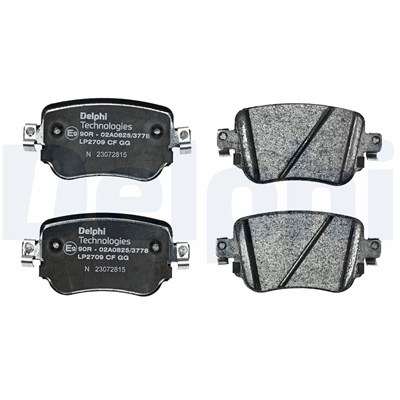 FREN BALATASI ARKA AUDI A1 1.4 / 1.6 14-18, A1 SPORTBACK S1 QUATTRO 14-18, Q3 1.4 / 2.0 15-18, SEAT LEON 1.2 / 1.4 / 1.5 / 1.6 / 1.8 12 =>, SKODA OCTAVIA III 1.2 / 1.4 / 1.8 12 =>, VW POLO 2.0 17 =>, SHARAN 1.4 / 2.0 15 => 