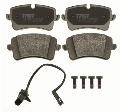 FREN BALATASI ARKA AUDI A4 1.8-2.0 TFSİ 08-15, 2.0 TDİ 07-15, 3.0 TDİ 11-15, A5 2.0 TDİ 08-17, A6 2.0 TDİ 11-18 