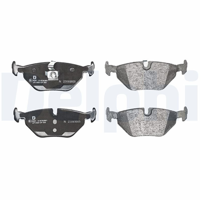 FREN BALATASI ARKA BMW 316 İ 00-05, 318 İ 97-02, 320 İ 98-05, 323 İ 98-00, 325 İ 00-05, 318 D 01-05, 320 D 98-01, 320 D 01-05, 316 Tİ COMPACT 01-05, 325 Tİ COMPACT 01-04, 316 Cİ COUPE 00-06, ROVER 75 1.8 / 2.0 / 2.5 99-05 