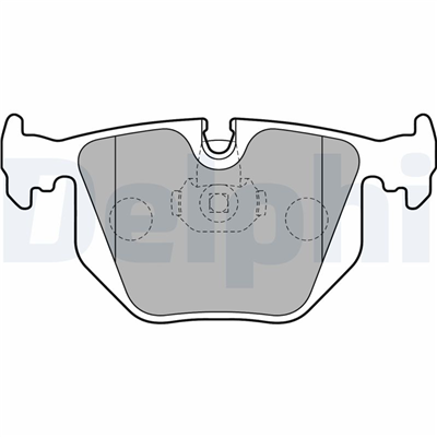 FREN BALATASI ARKA BMW 330 01-05, 330 D 99-05, 330 Cİ COUPE 00-06, M3 COUPE 00-06, 330 Cİ CABRIO 00-06, 330 TOURING 00-05, 330 D TOURING 99-05, M5 92-95, 728 İ,Lİ 95-01, 740 İ,Lİ 94-01, 730 D 98-01, OPEL MONZA 3.0 78-86, LAND ROVER RANGE ROVER III 4.