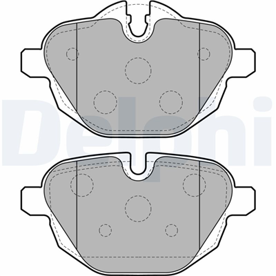 FREN BALATASI ARKA BMW 520 İ 13-16 ,523 İ 10-11, 528 İ 11-16, 530 İ 10-13, 535 İ 10-16, 550 İ 10-31, 518 D 13-14, 520 D 10-16, 525 D 11-16 