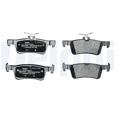 FREN BALATASI ARKA CITROEN BERLINGO 1.5 18 =>, PEUGEOT 308 II 1.2 / 1.5 / 1.6 15 => 