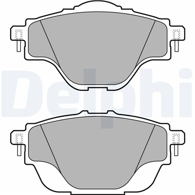 FREN BALATASI ARKA CITROEN C4 PICASSO II 1.2 / 1.6 / 2.0 13 =>, C5 AIRCROSS 1.5 / 1.6 18 =>, OPEL GRANDLAND X 1.2 / 1.6 17 =>, PEUGEOT 308 II 1.2 / 1.6 / 2.0 13 =>, 508 II 1.6 18 => 
