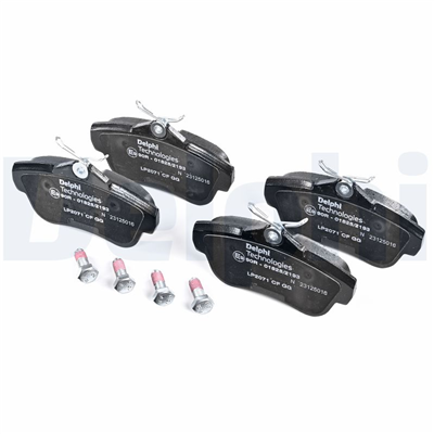 FREN BALATASI ARKA CITROEN JUMPY 1.6 / 2.0 07 =>, FIAT SCUDO 1.6 / 2.0 07 =>, PEUGEOT EXPERT 1.6 / 2.0 07-16, TOYOTA PROACE 1.6 / 2.0 13-16 