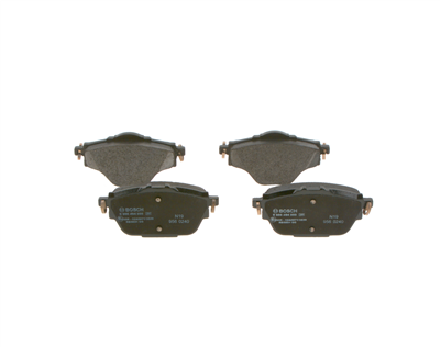 FREN BALATASI ARKA CITROEN PEUGEOT C4 PICASSO 1.6HDI 13 =>, C4 GRAND PICASSO 1.6HDI 13 =>, 308 1.2THP / 1.2 THPSW 14 =>, 30801.2014- C4 GRAND PICASSO 1.6 BLUEHDI 14 => 
