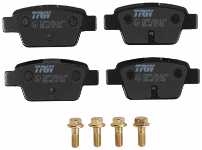 FREN BALATASI ARKA FIAT BRAVOII 1.4 07-14, 1.4 T-JET 07-14, 1.6 D MULTİJET 07-14, 1.9 D MULTİJET 06-14, LINE 1.4 T-JET 07=>
