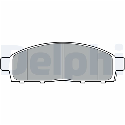 FREN BALATASI ARKA FIAT FULLBACK 2.4 16 =>, MITSUBISHI L200 2.2 / 2.4 14 => 