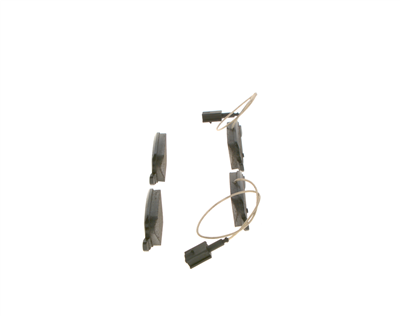 FREN BALATASI ARKA FIAT PANDA 1.2 4x4 / 1.3 D MULTIJET / 1.4 04 =>, IDEA 1.6 D MULTIJET 08 =>, 500 0.9 / 1.4 13 => 