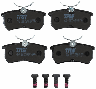 FREN BALATASI ARKA FORD FOCUS 1.4-1.6 16V 98-04, 1.8 TDCİ 01-04, 1.8-2.0 16V 98-04, RS 02-04 