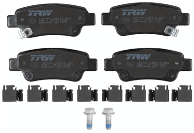 FREN BALATASI ARKA HONDA CR-V III 2.2 İ-CTDİ 4WD 07=>, 2.2 İ-DTEC 4WD 07=> 