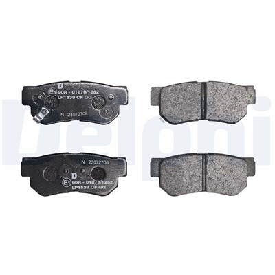 FREN BALATASI ARKA HYUNDAI GETZ 1.4 / 1.5 / 1.6 03-09, GRANDEUR 2.2 / 2.7 / 3.3 05-11, KIA MAGENTIS 2.0 / 2.5 / 2.7 05 => 