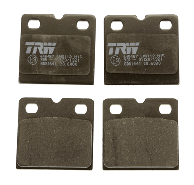 FREN BALATASI ARKA JAGUAR S-TYPE 2.5 V6 02-07, 4.2 V8 02-07, 2.7 D 04-07 
