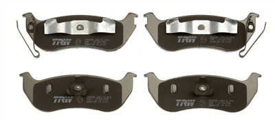 FREN BALATASI ARKA JEEP CHEROKEE 2.4 LAREDO 01-04, 2.4 4X4 01-08, 2.5 CRD 4X4 01-08, 2.8 CRD 4X4 02-08 