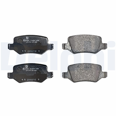 FREN BALATASI ARKA MERCEDES-BENZ A 160 97-04, A 190 99-04, A 210 01-04, A 150 04-12, A 170 04-12, A 200 04-12, B 150 05-11, B 160 09-11, B 170 05-11, B 180 09-11, B 200 05-11, VANEO 1.6 / 1.9 / 1.7 02-05 