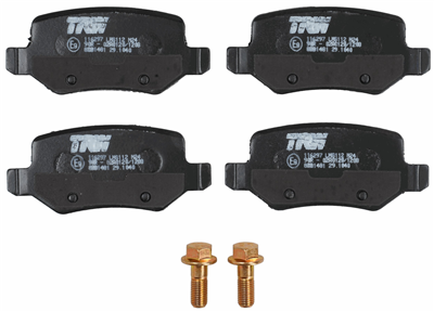 FREN BALATASI ARKA MERCEDES-BENZ A SERİSİ A 160 97-04, A 190 99-04, A 210 01-04, A 170 CDİ 01-04, A 160-180-200 CDİ 04-12 