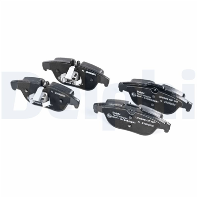 FREN BALATASI ARKA MERCEDES-BENZ C 180 08-14, C 200 07-14, C 230 07-14, C 250 09-14, C 280 07-14, E 200 13-16, E 220 09-15, SLK 250 11 =>, SLC 180 16 => 