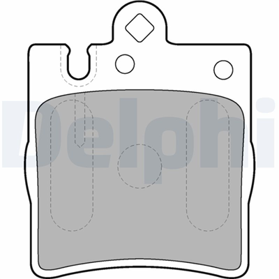 FREN BALATASI ARKA MERCEDES-BENZ C 180 02-07, C 200 02-07, C 230 05-07, C 240 02-07, C 320 00-07, C 350 05-07, C 270 00-07, OPEL ASTRA H 2.0 05-10, ASTRA H GTC 2.0 05-10 