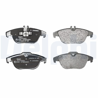 FREN BALATASI ARKA MERCEDES-BENZ C 180 08-14, C 200 07-14, C 230 07-14, C 250 09-14, C 280 07-14, E 200 13-16, E 220 09-15, SLK 250 11 =>, SLC 180 16 => 
