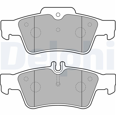 FREN BALATASI ARKA MERCEDES-BENZ C 55 AMG 04-07, CLS 280 08-10, CLS 300 09-10, CLS 350 06-10, CLS 500 06-10, E 200 04-08, E 230 07-08, E 240 02-08, E 280 06-08, E 320 02-08 
