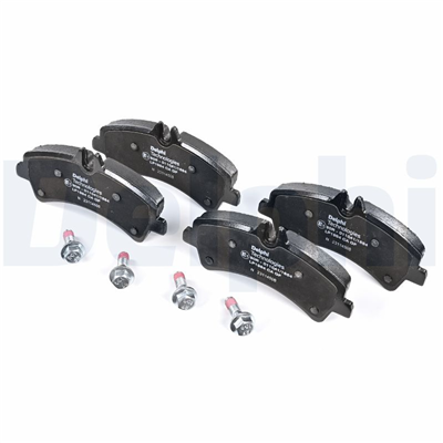 FREN BALATASI ARKA MERCEDES BENZ SPRINTER 509, 511, 515, 518CDI (ÇIFT TEKER) 06=>, VW CRAFTER (ÇIFT TEKER) 06=> 