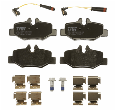 FREN BALATASI ARKA MERCEDES-BENZVITO 119-122 03=>, 123 04=>, 109-111-115 CDİ 03=>