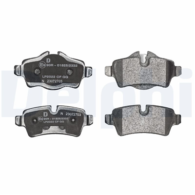 FREN BALATASI ARKA MITSUBISHI SPACE WAGON 2.0 88-91, MINI ONE 09-10, COOPER 06-13, COOPER S 06-13, ONE D 09-10 