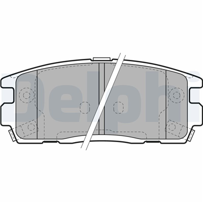 FREN BALATASI ARKA OPEL ANTARA 2.4 / 3.0 / 3.2 06-11, CHEVROLET CAPTIVA 2.0 / 2.2 / 2.4 06 => 