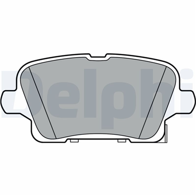 FREN BALATASI ARKA OPEL INSIGNIA B 1.5 / 1.6 / 2.0 17 =>, INSIGNIA B SPORTS TOURER 1.5 / 1.8 / 2.0 17 => (17 JANT) 