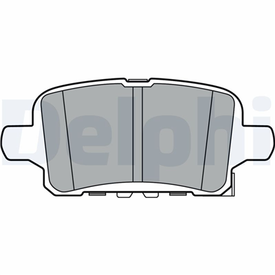 FREN BALATASI ARKA OPEL INSIGNIA B 1.5 / 1.6 / 2.0 17 =>, INSIGNIA B SPORTS TOURER 1.5 / 1.8 / 2.0 17 => (16 JANT) 