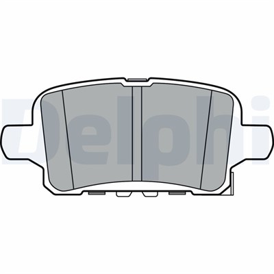 FREN BALATASI ARKA OPEL INSIGNIA B 1.5 / 1.6 / 2.0 17 =>, INSIGNIA B SPORTS TOURER 1.5 / 1.8 / 2.0 17 => (16 JANT) 